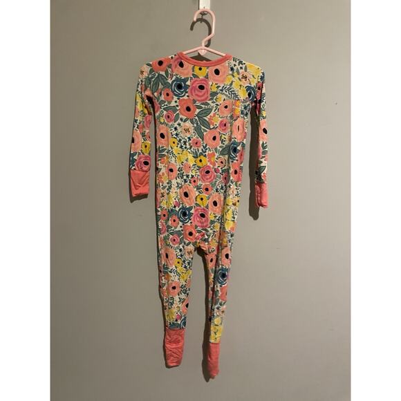 Little Sleepies Baby Girl L/S Secret Garden Zippy Multicolor Size 2t - Picture 4 of 4